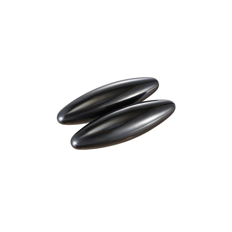 Olive-Shaped Magnet, Black Polished Ferrite